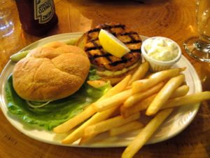food2 シャケバーガー